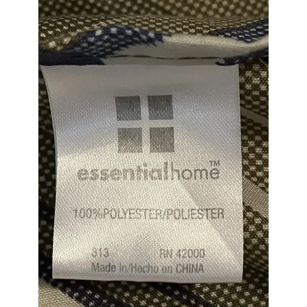 Army Green & Navy Plaid Type Single‎ Standard Pillowcase Sham 22